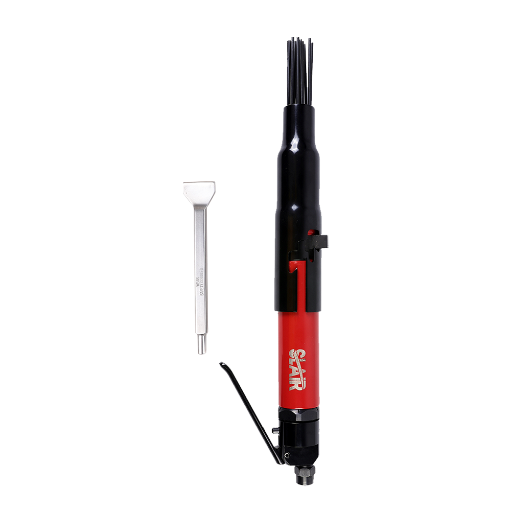  SLAIR ツールキット 4PC AIR NEEDLE SCALER KIT with Chisel, 2 in 1 Hammer, 19NEEDLES, BMC SET