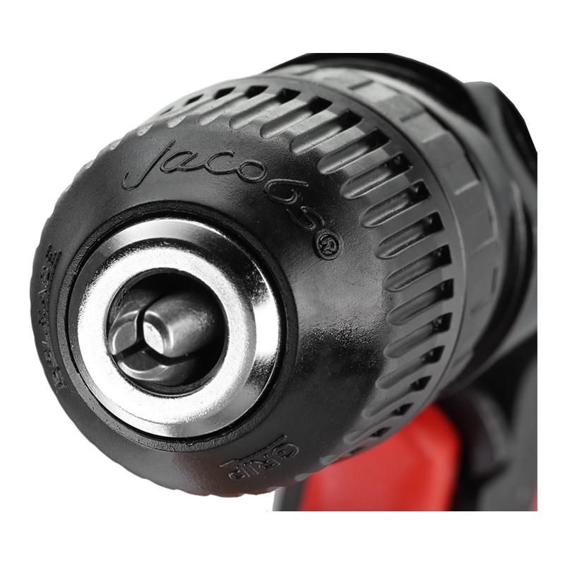  SLAIR XX681 3/8" リバーシブル エア ドリル、1800 RPM、キーレス、ゴム付きアルミニウム、プロフェッショナル